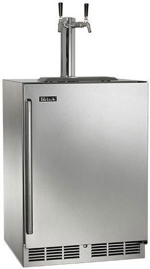Perlick® Signature Series 5.2 Cu. Ft. Outdoor Beer Dispenser-Stainless Steel-0