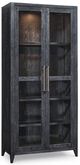 Bassett® Furniture Foster Black Display Cabinet-1