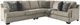 Signature Design by Ashley® Bovarian 3-Piece Stone Sectional Sofa-0