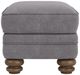Flexsteel® Bay Bridge Gray Charcoal Ottoman-2