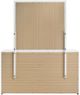 Coaster® Ines White High Gloss Bedroom Dresser with Mirror-3