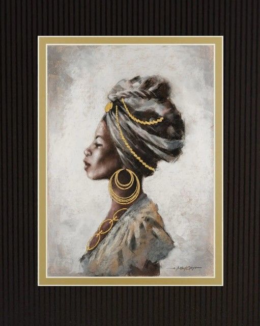 Classy Art Beauty and Strength By E. Anthony Orme Mirror Framed Wall Art-1