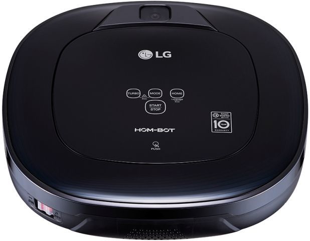 LG Hom-Bot Square Robotic Vacuum-Ocean Black-0