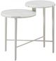 Tommy Bahama® Outdoor Seabrook Oyster Tiered End Table with Glass Top-0