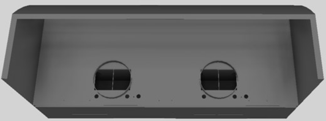 Vent-A-Hood® 54" Gunsmoke Wall Mounted Range Hood-2