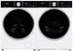 Midea® White Front Load Washer & Electric Dryer Laundry Pair-0