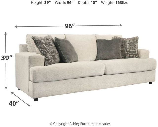 Signature Design by Ashley® Soletren Stone Sofa-3