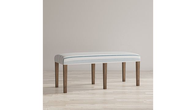 Jofran Inc. Eastern Tides Bisque Upholstered Bench-2
