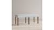 Jofran Inc. Eastern Tides Bisque Upholstered Bench-2