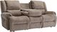 Best® Home Furnishings Customizable Genet Power Reclining Space Saver® Sofa with Tray and Tilt Headrest-1