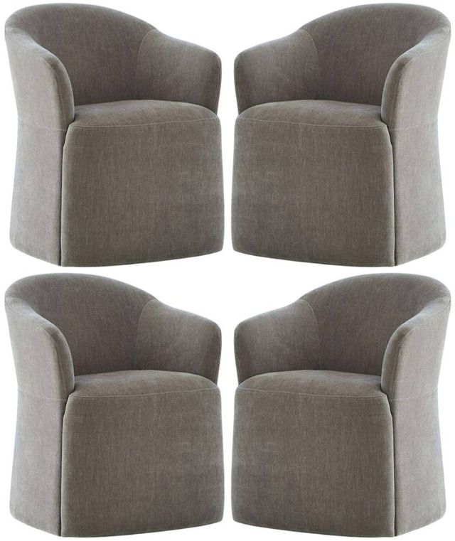 Liberty Furniture 4-Piece Truffle Dining Arm Chair Set-0