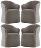 Liberty Furniture 4-Piece Truffle Dining Arm Chair Set-0