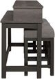 Liberty Furniture Tanners Creek 4-Piece Graystone Console Table Set-3