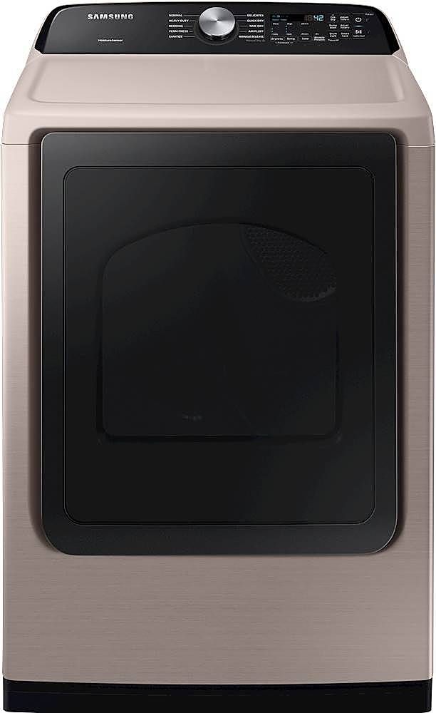 Samsung 7.4 Cu. Ft. Champagne Front Load Electric Dryer-0