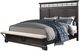 Bernards Bellamy Lane Coffee Queen Panel Bed with Bench-3