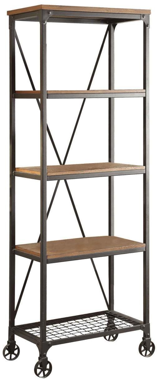 Mazin Furniture Millwood 26” Bookshelf-0