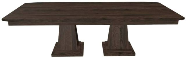 Mavin Customizable 48" x 96" Boat Dining Table-1