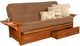 Kodiak Furniture Phoenix Barbados/Marmont Mocha Full Storage Futon with Mattress-0