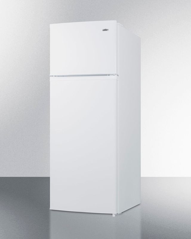 Summit® 7.1 Cu. Ft. White Top Freezer Refrigerator-1