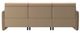 Stressless® by Ekornes® Customizable Emily Sofa with Wood Trim and Legs-3