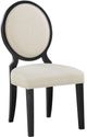 Winners Only® Torrance Ebony/White Dining Side Chair-0