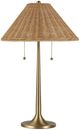 Renwil® Viana Dark Antique Brushed Brass Table Lamp-0