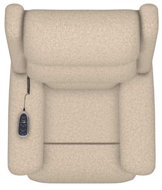 La-Z-Boy® Astor Platinum Sand Power Lift Recliner with Headrest and Lumbar-4