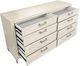 Magnussen Home® Addison Lane White Oat Double Drawer Dresser-2