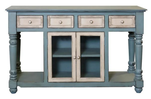 StyleCraft Cream/Green Buffet-0