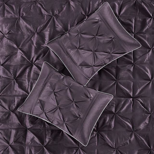 Olliix by Madison Park Laurel 7 Piece Plum Full Tufted Comforter Set-4