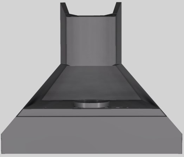 Vent-A-Hood® 36" Gunsmoke Wall Mounted Range Hood-2