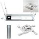 Chief® White Mini Elite Universal Ceiling Projector Mount Kit-0