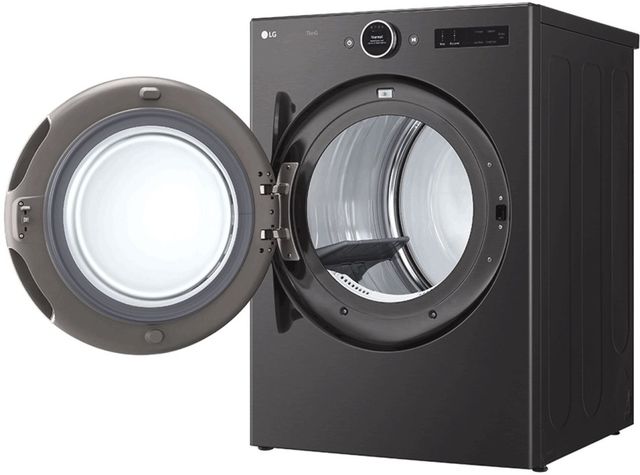 LG 7.4 Cu. Ft. Black Steel Front Load Electric Dryer-3