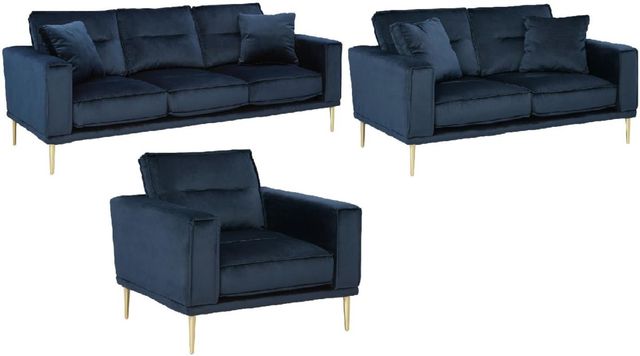 Signature Design by Ashley® Macleary 3-Piece Navy Living Room Seating Set-0