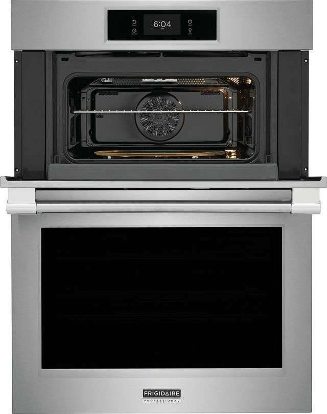 Frigidaire Professional 30'' Smudge-Proof® Stainless Steel Oven/Micro Combo Electrical Wall Oven-3
