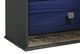 Furniture of America® Morcote Ash Gray/Indigo Blue Nightstand-2