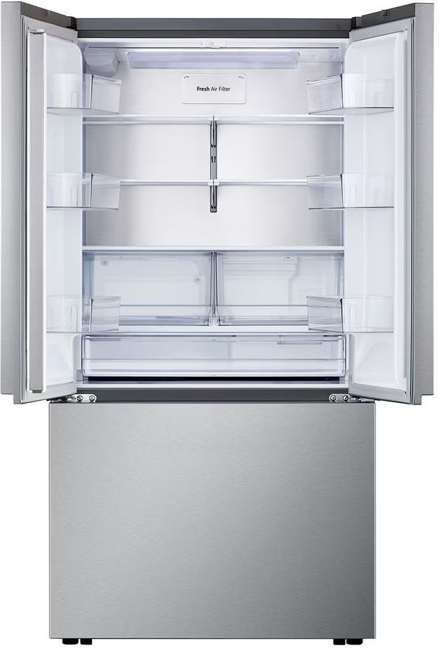 LG 36" 25.1 Cu. Ft. Stainless Steel Counter Depth Max™ French Door Refrigerator with Zero Clearance™ and Ice Maker-1