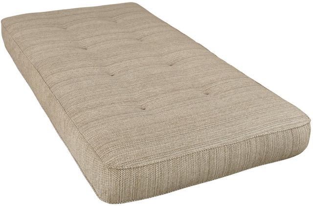 Kodiak Furniture Taxi Woodsmoke 8" Coil Hinged Innerspring Twin Mattress -0