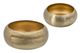 A & B Home Gold Suede Bowl-0