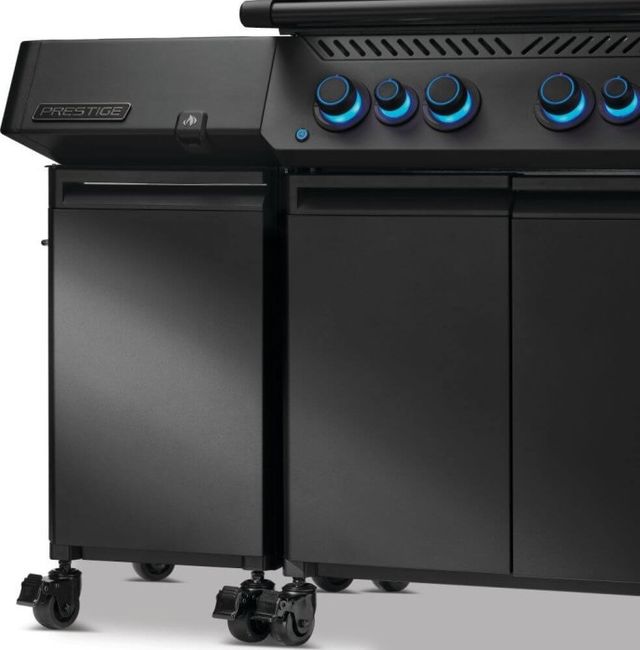 Napoleon Phantom Prestige® Matte Black Under Grill Storage-2