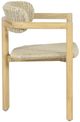 New Classic® Home Furnishings Sedona Brown/Natural Fabric/Wicker Outdoor Patio Dining Arm Chair-3