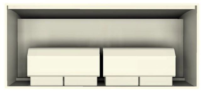 Vent-A-Hood® 54" Biscuit Wall Mounted Range Hood-2