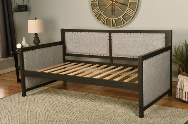 Kodiak Furniture Sloane Black/Graystone Twin Daybed with Mattress-3