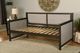 Kodiak Furniture Sloane Black/Graystone Twin Daybed with Mattress-3
