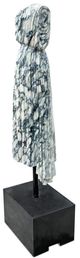 Currey & Company Adara Natural Madame's Cocktail Dress Sculpture-3