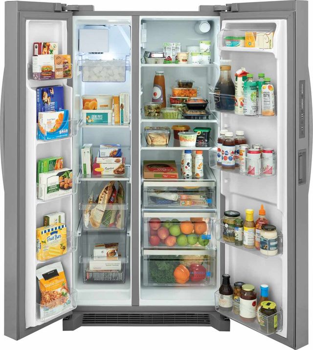 Frigidaire Gallery® 36 in. 25.9 Cu. Ft. Smudge-Proof® Stainless Steel Side-by-Side Refrigerator-1
