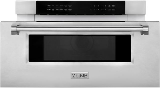 ZLINE 1.2 Cu. Ft. Satin Stainless Steel Built In Microwave Drawer-1