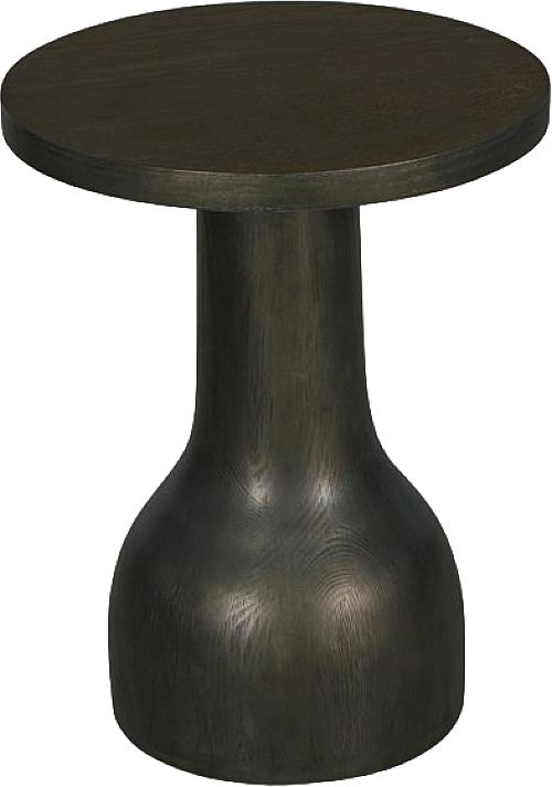 Magnussen Home® Bosley Coffee Bean Round Accent Table-1