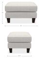 La-Z-Boy® Talbot Khaki Ottoman-4