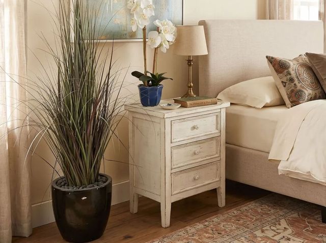 Sunny Designs™ Marina White Sand End Table-1